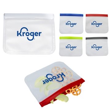 250 Promotional Small Zip Bags - Reusable & BPA Free