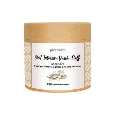 Puremetics Shea Care 3in1 Intensive Shower and Sugar Scrub, 300g