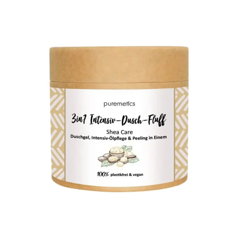 Puremetics Shea Care 3in1 Intensive Shower and Sugar Scrub, 300g