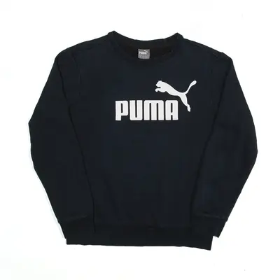 PUMA Sweatshirt Blue Mens S