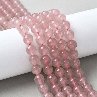 Natural Strawberry Quartz Beads Strands