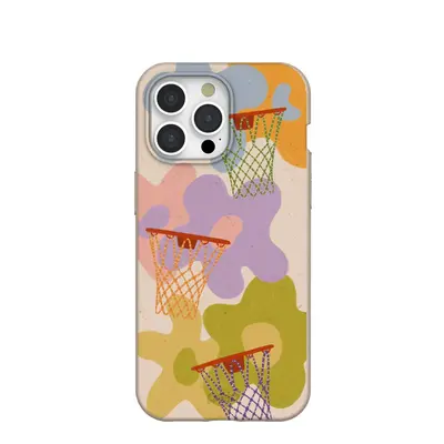 Seashell Flower Baskets iPhone 15 Pro Max Case