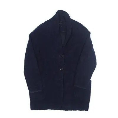 SEVENTY Overcoat Jacket Blue Womens M