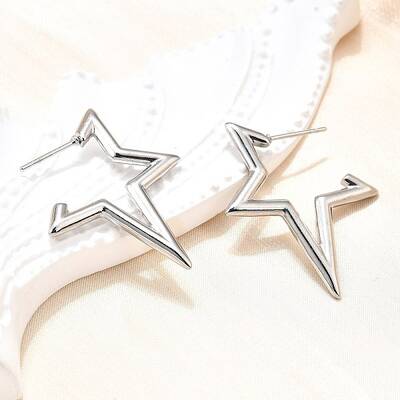 Non-Tarnish 304 Stainless Steel Stud Earrings for Women