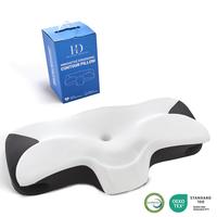 [Fathers Day Gifts] Cooling Pillow - Adjustable Memory Foam Neck & Shoulder Pain Relief with Microfiber Design for Tranquil S...
