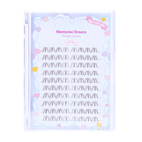 Ninetynine Dreams 80PCs Fantasy Lower Lashes single eyelash