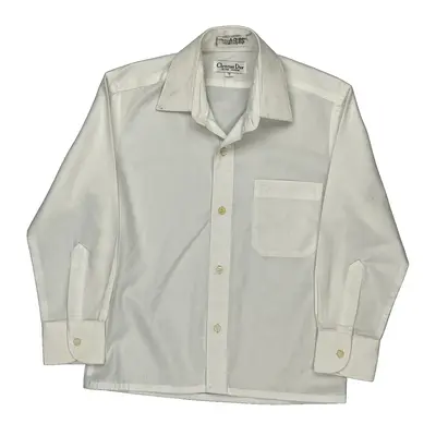 Age 8 Christian Dior Fitted Shirt - 2XS White Cotton