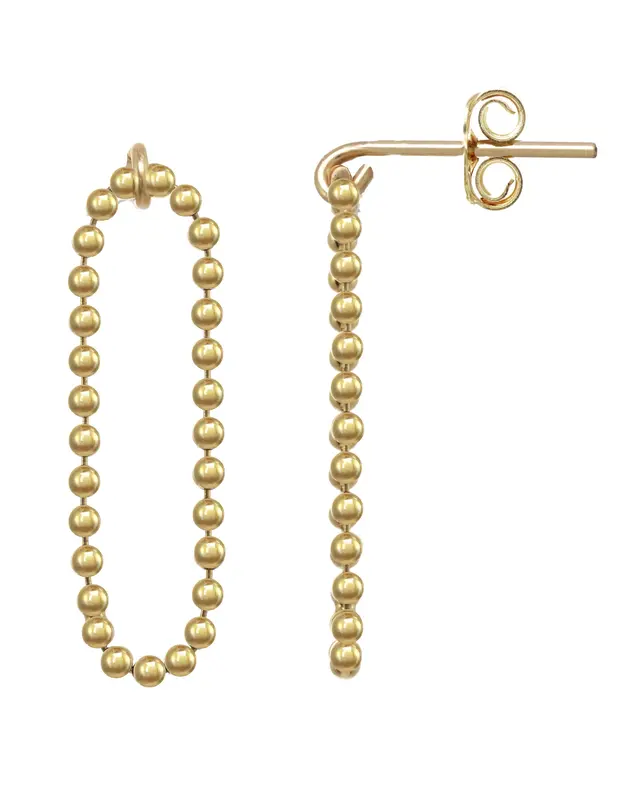 Lata Earrings | Metal Color: Gold