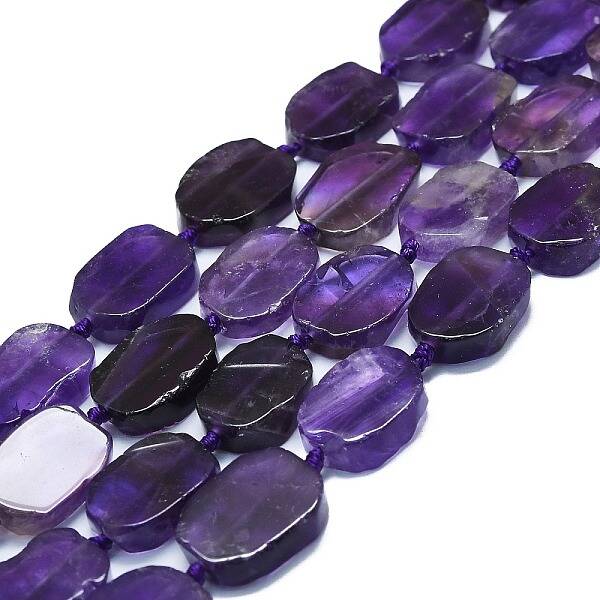 Natural Amethyst Beads Strands