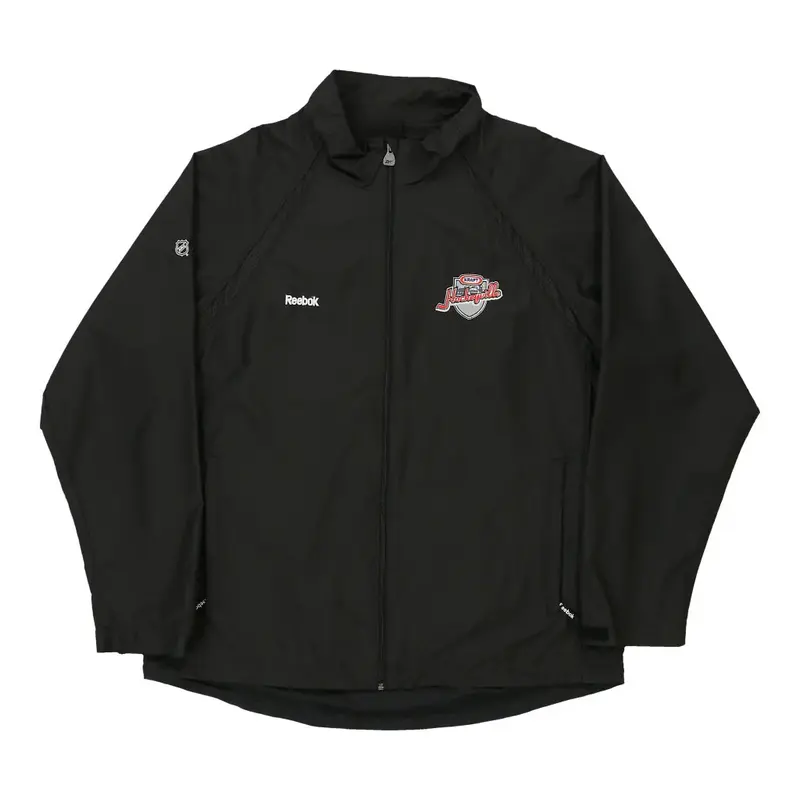 Hockeyville Reebok Jacket - Large Black Nylon