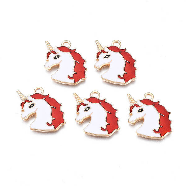 Alloy Enamel Pendants