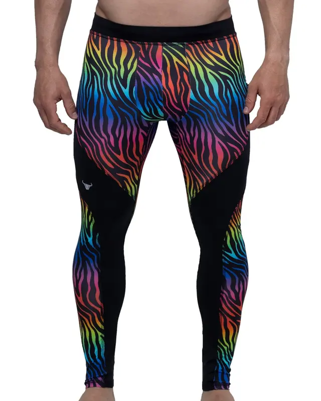Pride Rainbow Tiger Meggings | Size: XL | Color: Rainbow Tiger