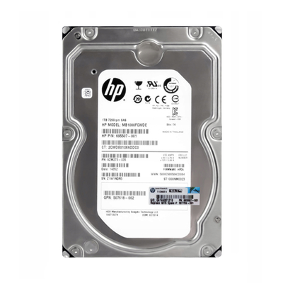 537786-001 HP 1TB 6Gb/s SAS 7200 3.5-Inch Hard Drive