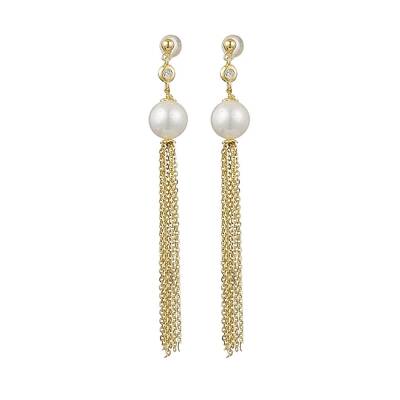Natural Pearl Ear Studs
