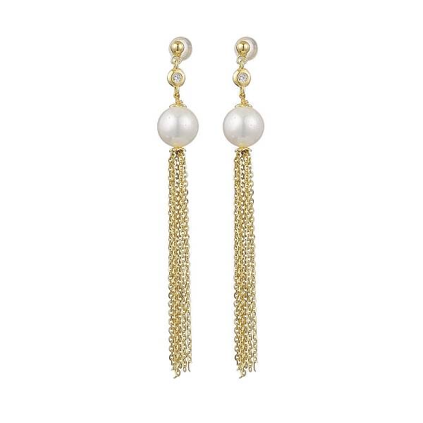 Natural Pearl Ear Studs