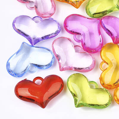Transparent Acrylic Pendants