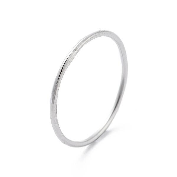 925 Sterling Silver Plain Band Rings For Women