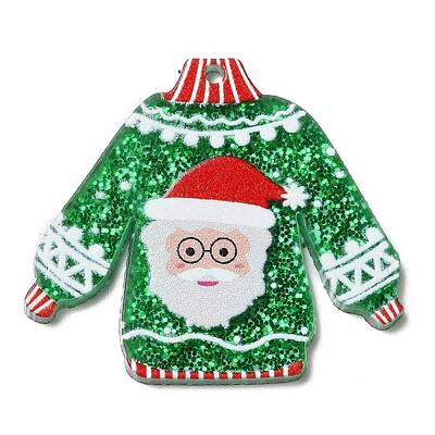 Christmas Themed Acrylic Pendants
