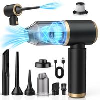 21000Pa Cordless Car Vacuum Cleaner with 4-in-1 Accessories for Cars, Homes, Offices & Pets - Powerful Suction Power & Multif...