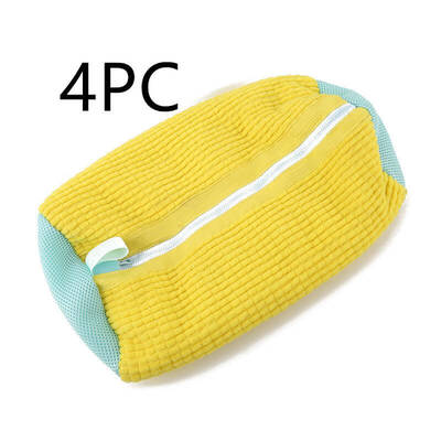Shoes Laundry Bag Shoe Wash Bag For Washing Machine Reusable Zipper Shoe Washing Bag Sneaker Tennis Shoe Cleaner Kit Remove D...