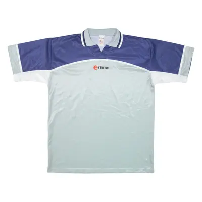 RIMA Mens Jersey Blue Collared XL