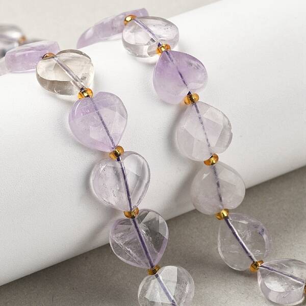 Natural Ametrine Beads Strands