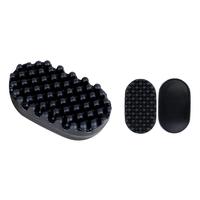 Rubber Curling Hair Brush, 1 Count Twist Curl Comb for Afro Curls, Durable Washable Afro Curl Sponge for Barbers and Daily Us...