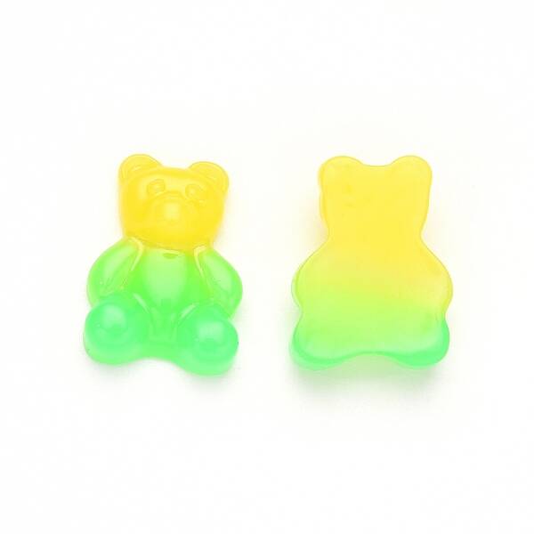 Gradient Color Opaque Resin Cabochons
