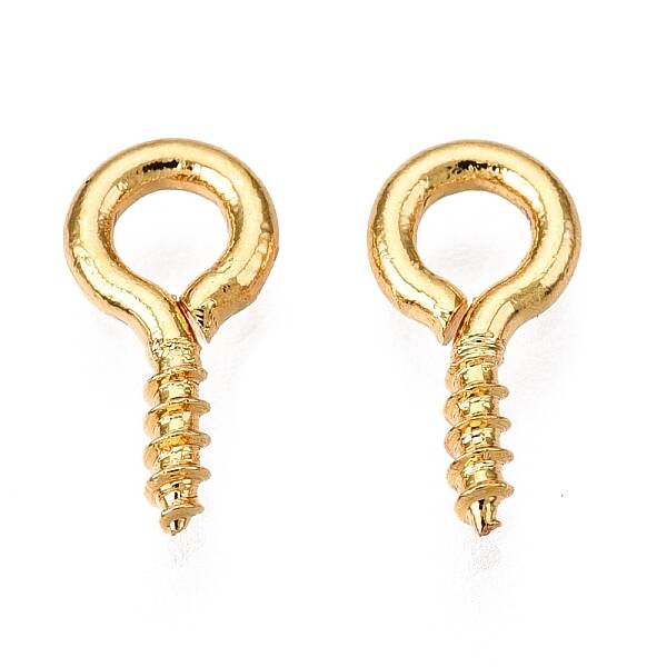 Brass Screw Eye Pin Peg Bails