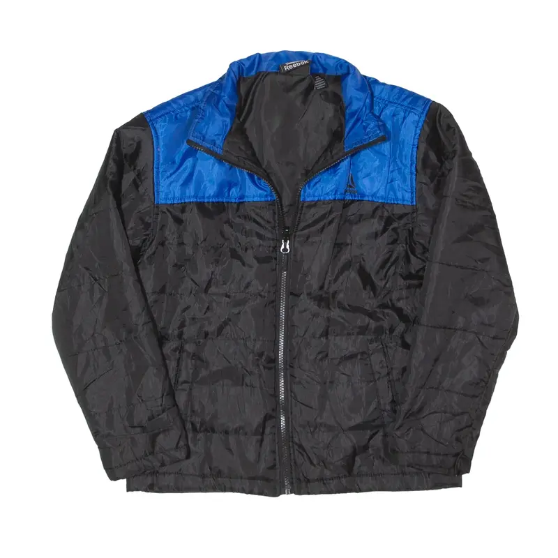 REEBOK Lightweight Puffer Jacket Black Boys M