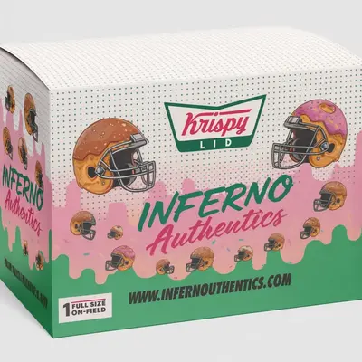 Krispy Lid Inferno Authentics PYT 2 Football Cards Live Break - PYT on an Authentic Autographed Memorabilia Helmet Break