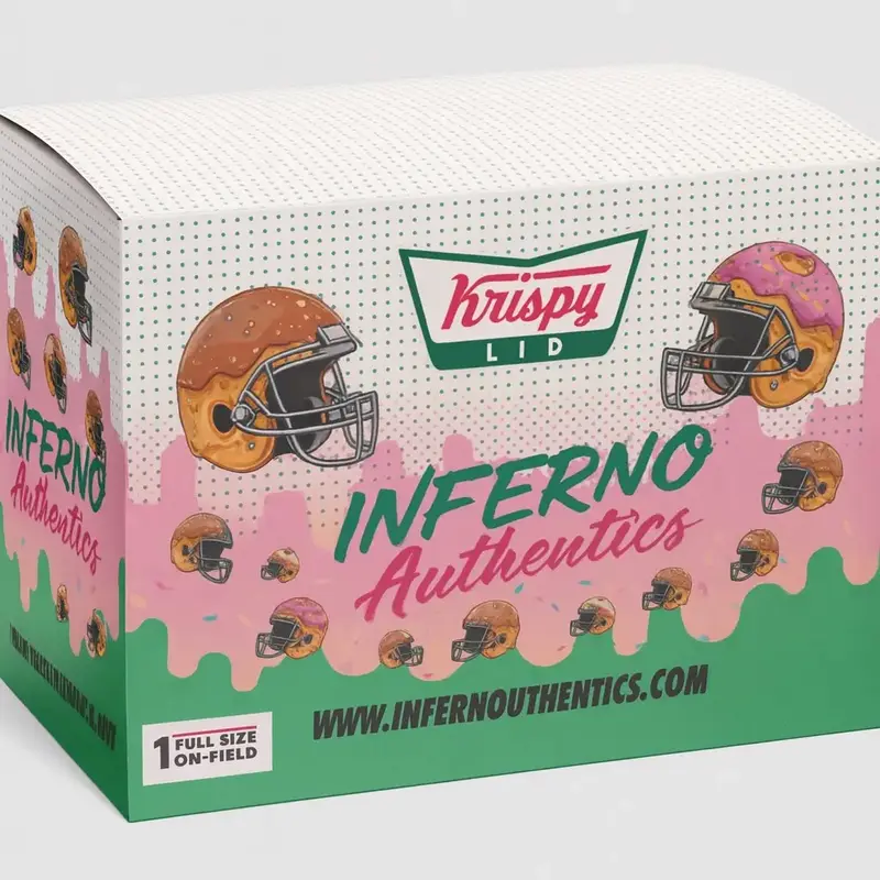 Krispy Lid Inferno Authentics PYT 2 Football Cards Live Break - PYT on an Authentic Autographed Memorabilia Helmet Break