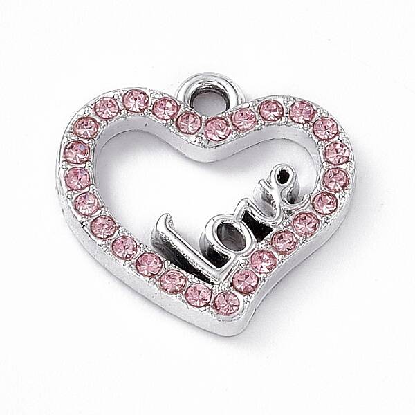 Alloy Rhinestone Pendants