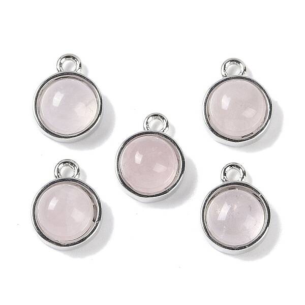 Natural Rose Quartz Pendants
