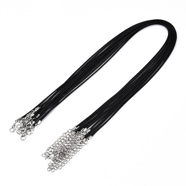 Waxed Cotton Cord Necklace Making