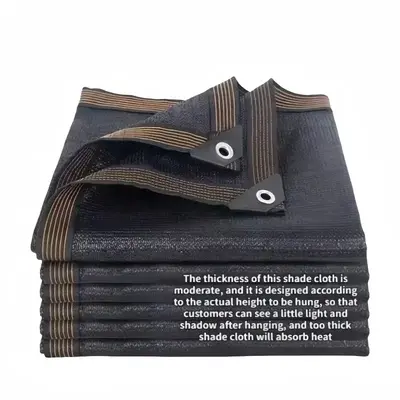 10 ft x 13 ft Large 90% Blackout Cloth with UV Protection Durable Mesh Waterproof for Garden Parasol Patio Canopy & Lawn Pavi...