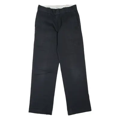 DICKIES 874 Workwear Mens Trousers Black Regular Straight W29 L30