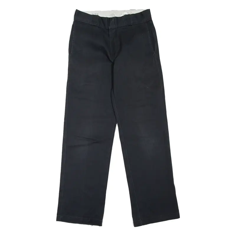 DICKIES 874 Workwear Mens Trousers Black Regular Straight W29 L30
