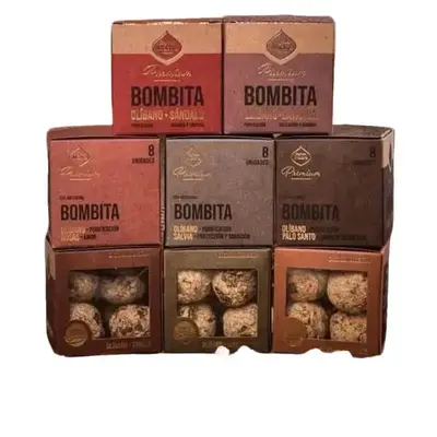 Smudge Bombs | 8 pack Incense | Lavender | Sandalwood | Rose | Chamomile | Cinnamon