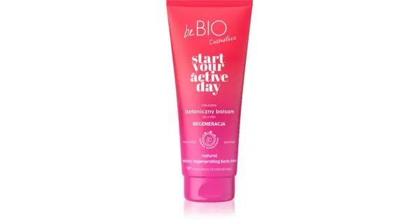 beBIO Start Your Active Day regenerating body cream 200 ml