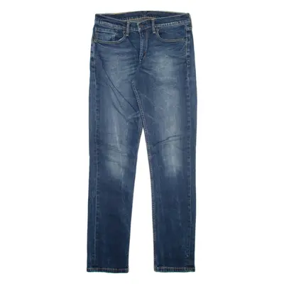 LEVI'S 511 Jeans Mens Blue Slim Straight W32 L34
