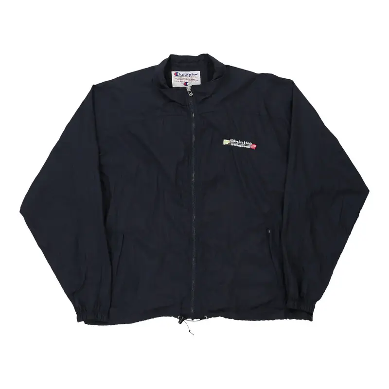 Champion Jacket - XL Black Nylon