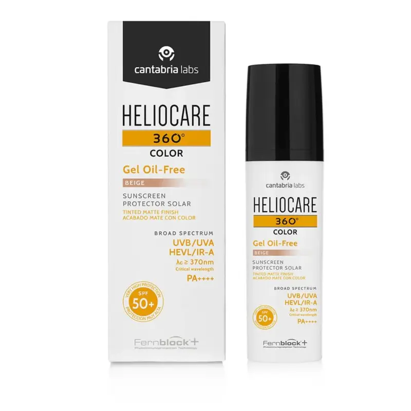 Heliocare 360º Color Gel Oil Free Spf50 Beige 50ml