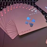 Luminous Poker Card, 1 Set Glow in The Dark Poker Card, Party Game Cards, Ideal Birthday Party Gift, Heart Toys for Kids