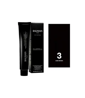 Balmain Professional Couleurs Couture Tinta permanente per capelli 3 Castano scuro 60 ml