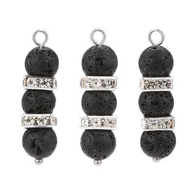 Natural Lava Rock Pendants