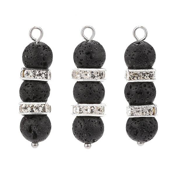 Natural Lava Rock Pendants