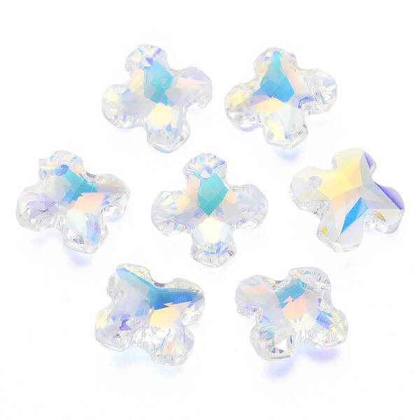 Electroplated Glass Charms