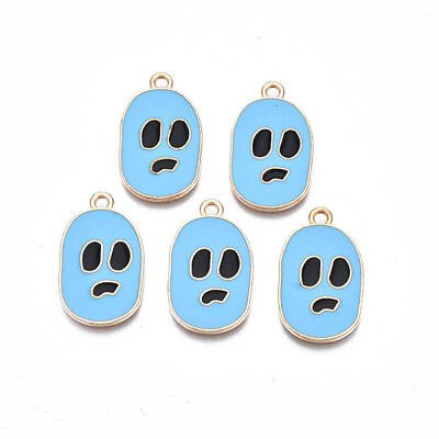 Alloy Enamel Pendants