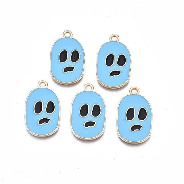 Alloy Enamel Pendants